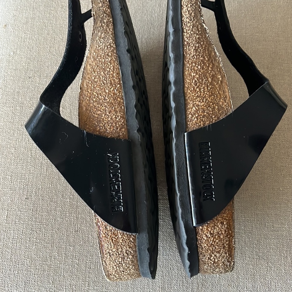 Birkenstock Made In Germany Cork And Leather Sandals View 2